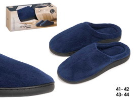 GIFTDECOR Chaussons pour hommes bleu (Pack de 12) extra_attributes.medida_adicional: Tallas: 41-42 + 43-44