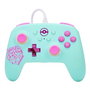 PowerA NSGP0146-01 Manette câblée améliorée officielle Nintendo Switch (OLED/Switch) avec boutons programmables, prise casque USB-C et anneaux anti-friction - Sweet Friends