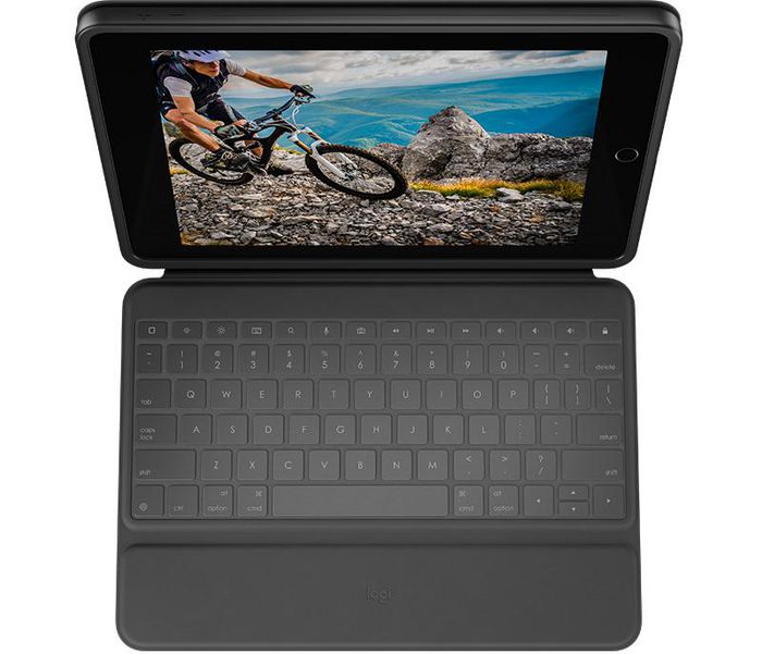 Logitech Rugged Folio Étui clavier pour iPad (7e génération) UK English (Qwerty)