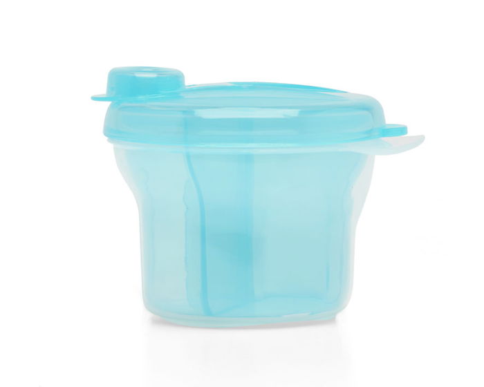 KioKids Soft Nordic - Doseur pour lait en poudre rotatif à 3 compartiments transparents, bleu, pour bébé +0 mois KioKids Soft Nordic - Doseur pour lait en poudre rotatif à 3 compartiments transparents, bleu, pour bébé +0 mois