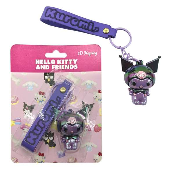 Cerdá Porte-clés 3D Hello Kitty Kuromi