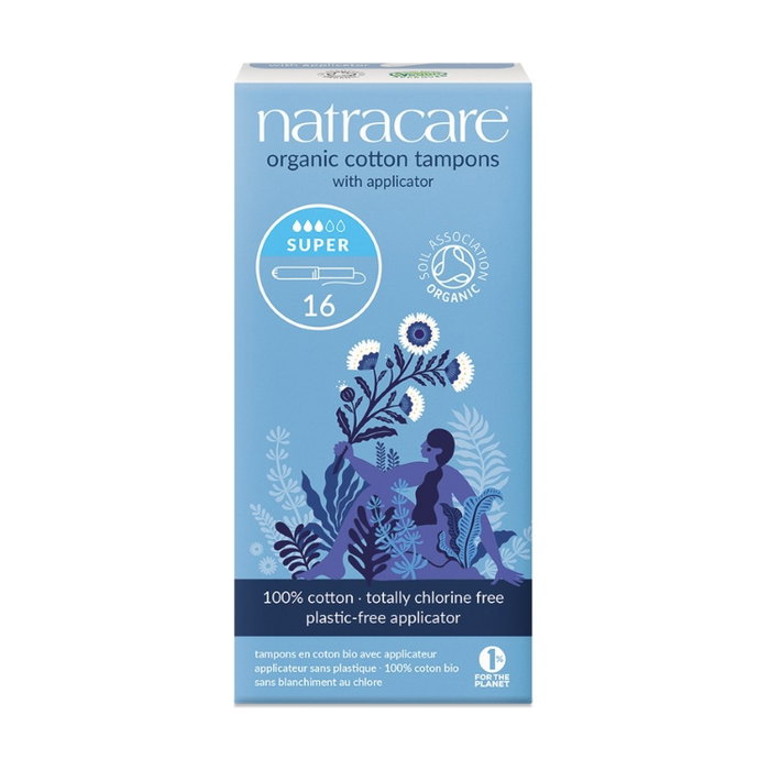 NATRACARE Tampon Super avec applicateur, 16 unités NATRACARE Tampon Super avec applicateur, 16 unités