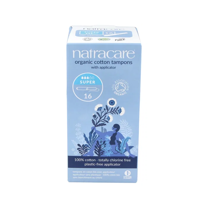 NATRACARE Tampon Super avec applicateur, 16 unités NATRACARE Tampon Super avec applicateur, 16 unités