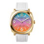 Watchpeople 700984 Montre Analogique Femme - Doré et Blanc