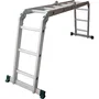 Fieldmann FZZ 4107 Échelle polyvalente articulée, longueur max 3,6 m, capacité 150 kg, pour travaux domestiques et artisans