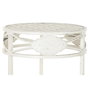 Jeu de 3 tables Home ESPRIT Blanc 30,5 x 30,5 x 70 cm (3 Pièces)