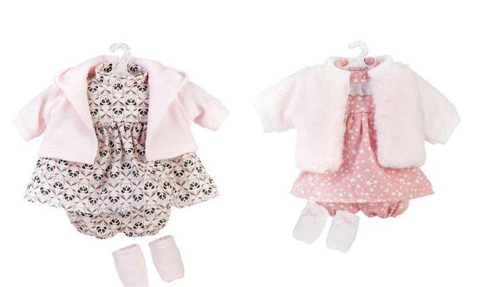Llorens Vêtements pour poupée 43 cm - Surtido de modèles - Vêtements de poupon - À partir de 36 mois
