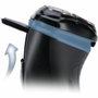 Remington R1000 Rasoir rotatif sans fil, 3 lames Dual Track, Noir et Bleu