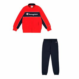 Survêtement Enfant Champion Full Zip Suit Rouge 10 ans