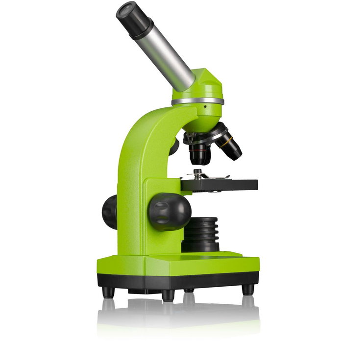 Bresser Microscope Junior Vert 40x-1600x avec kit d'expérimentation