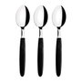 Tramontina Ipanema Cuchara de mesa negro 19 cm, 3 uds