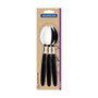 Tramontina Ipanema Cuchara de mesa negro 19 cm, 3 uds