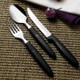 Tramontina Ipanema Cuchara de mesa negro 19 cm, 3 uds
