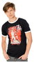Gotham City Sirens T-Shirt Crossword Black Ringer (S)