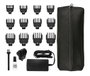 Wahl 09893-0440 Tondeuse Barbe et Cheveux avec 12 Peines, Batterie Lithium 240 min, Charge Rapide, Précision de 0.5 à 9 mm, Prise Ergonomique Antidérapante