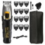 Wahl 09893-0440 Tondeuse Barbe et Cheveux avec 12 Peines, Batterie Lithium 240 min, Charge Rapide, Précision de 0.5 à 9 mm, Prise Ergonomique Antidérapante