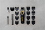 Wahl 09893-0440 Tondeuse Barbe et Cheveux avec 12 Peines, Batterie Lithium 240 min, Charge Rapide, Précision de 0.5 à 9 mm, Prise Ergonomique Antidérapante