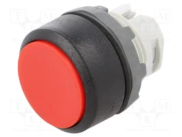 ABB Commutateur bouton-poussoir rouge 22mm