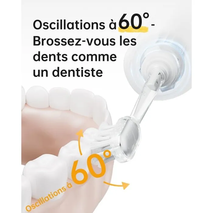 Laifen Wave Brosse à dents électrique - Blanc