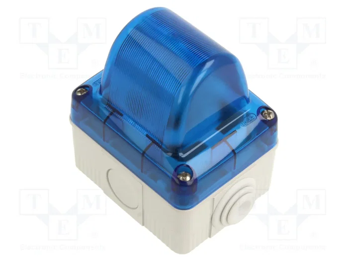 GEWISS 27 COMBI Avertisseur lumineux bleu 230VAC GEWISS 27 COMBI Avertisseur lumineux bleu 230VAC