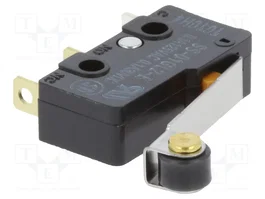 Aratas (Formerly Omron Components) Microcommutateur SNAP ACTION SPDT avec levier à rouleau