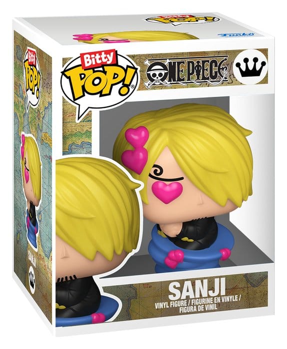 Funko One Piece Bitty POP! Figurines en Vinyle Zoro & Sanji