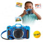 VTech Kidizoom Duo FX 12 - Caméra et Enregistreur Vidéo pour Enfants avec Effets, Jeux, Lecteur Audio et Résistance aux Chocs - Bleu