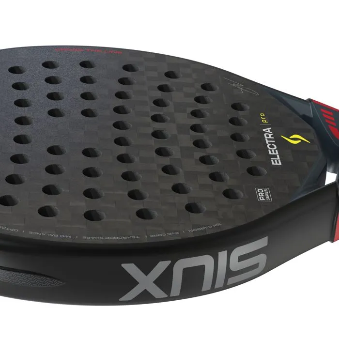 Siux Electra Pro 2026 Raquette de Padel Adulte Carbone 12K Shadow Red