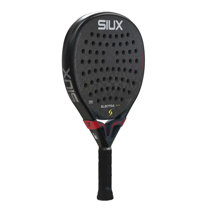 Siux Electra Pro 2026 Raquette de Padel Adulte Carbone 12K Shadow Red