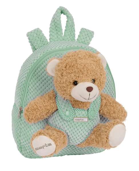 Safta Mochila Preescolar - Sac à dos maternelle avec ours, 23x27x7.5 cm, pour enfants de 3 ans et plus Safta Mochila Preescolar - Sac à dos maternelle avec ours, 23x27x7.5 cm, pour enfants de 3 ans et plus