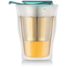 Bodum YO-YO SET Tasse à thé avec infuseur - 0,35 L - Double paroi