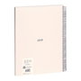 Cahier à Spirale Milan 430 Beige A4 80 Volets (3 Unités)