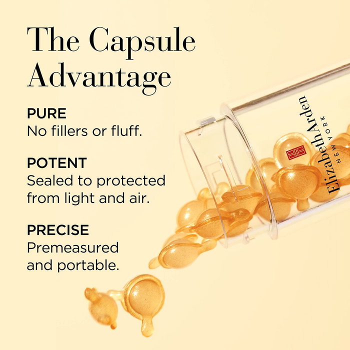 Elizabeth Arden Capsules de Céramide Légère Avancée - Sérum Perfecteur Anti-Âge, Hydratant, Réduction des Pores, 30 Unités pour Peau Ferme et Lumineuse