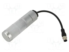 WERMA Colonne de signalisation LED rouge/vert Kompakt 37 24V AC/DC IP65