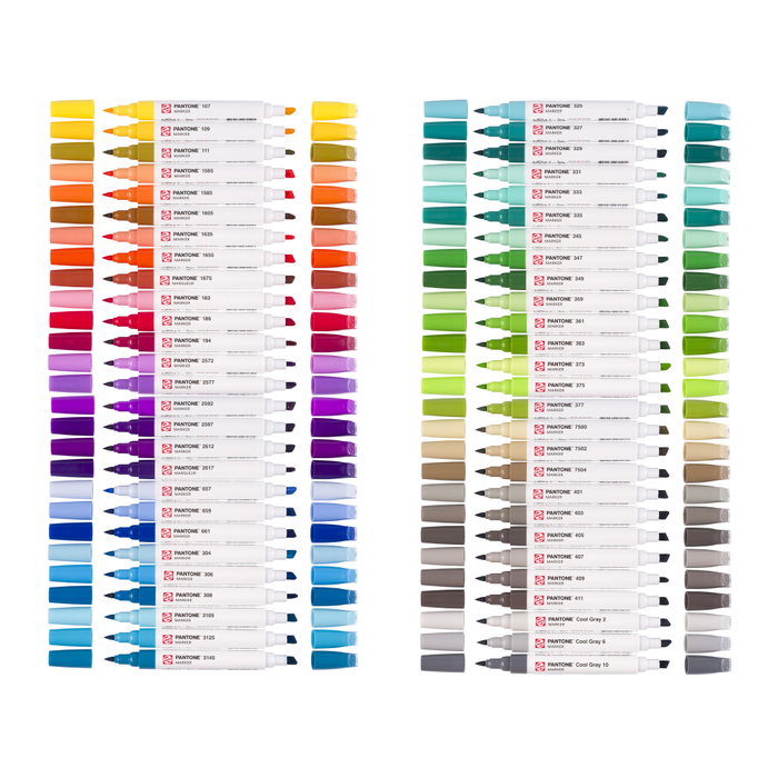 Talens | Pantone Ensemble de 54 marqueurs supplémentaires