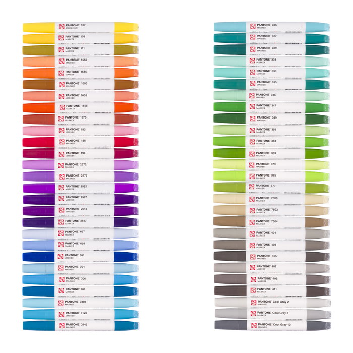 Talens | Pantone Ensemble de 54 marqueurs supplémentaires