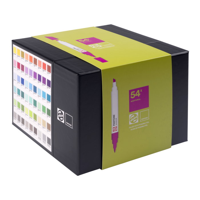 Talens | Pantone Ensemble de 54 marqueurs supplémentaires