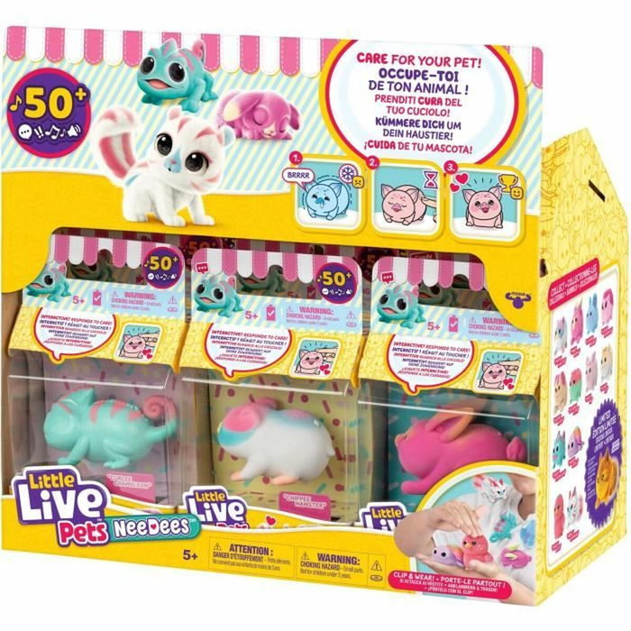 Little Live Pets Needees - Animaux interactifs de poche (Modèle aléatoire)