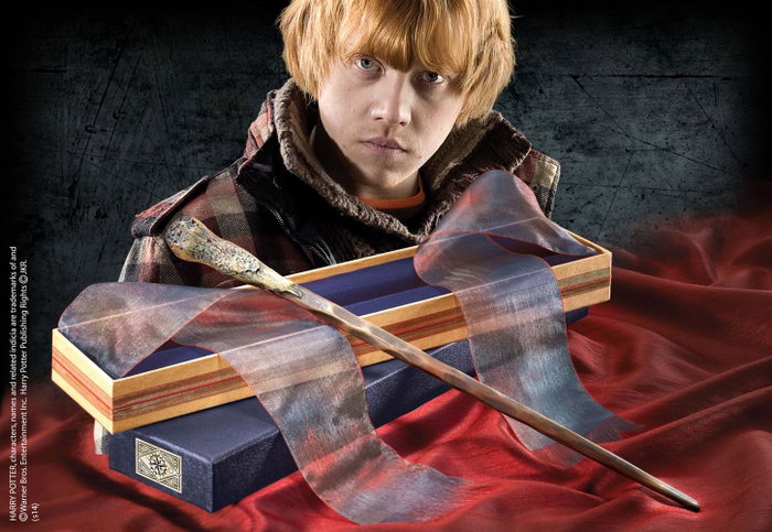 Harry Potter réplique baguette de Ron Weasley Harry Potter réplique baguette de Ron Weasley