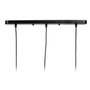BigBuy Home Suspension Noir Naturel Fer 77 x 27 x 92 cm