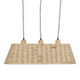 BigBuy Home Suspension Noir Naturel Fer 77 x 27 x 92 cm