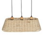 BigBuy Home Suspension Noir Naturel Fer 77 x 27 x 92 cm