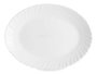 Vivalto Bandeja Classic Opal 35 cm Blanc Verre (Set de 18)