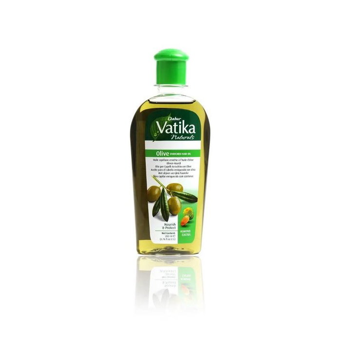 Vatika Virgin Olive Enriched Hair Oil - Huile capillaire à l'olive vierge 200 mL Vatika Virgin Olive Enriched Hair Oil - Huile capillaire à l'olive vierge 200 mL