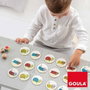 Goula Catch It! Jeu de rapidité visuelle avec 30 pièces en bois pour enfants dès 3 ans - Pour 2 joueurs - Version espagnole