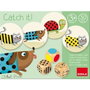 Goula Catch It! Jeu de rapidité visuelle avec 30 pièces en bois pour enfants dès 3 ans - Pour 2 joueurs - Version espagnole