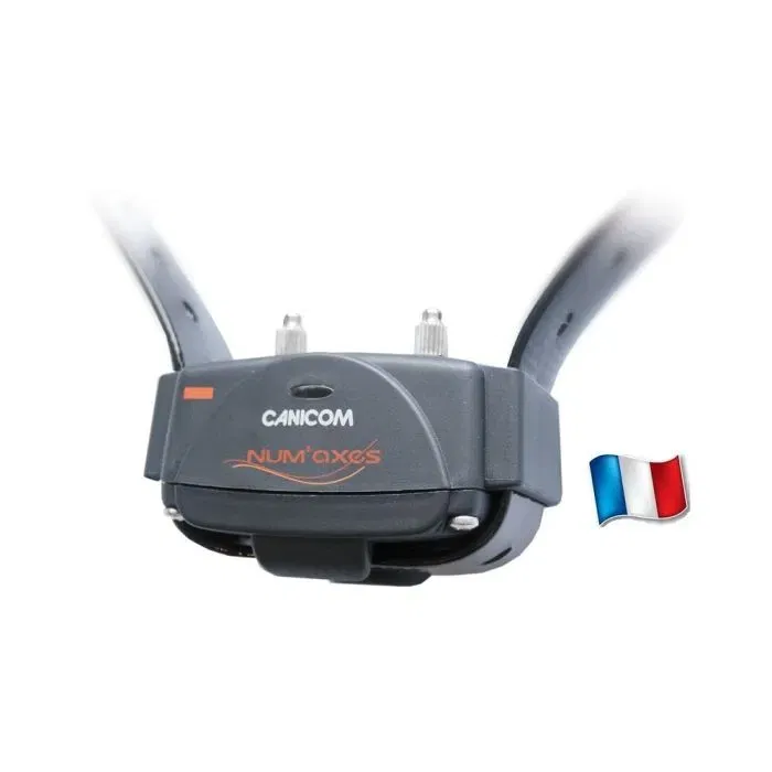 Num'Axes Collier de dressage Canicom 200 First pour chien - Portée 200 mètres - Télécommande 1 chien