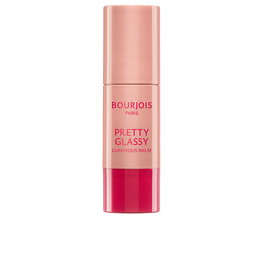 Bourjois Pretty Glassy Baume à Lèvres et Joues Illuminant Transparent - 5 g, Teinte Beige Bliss