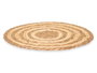 Kinvara Set de 2 sous-plats en sparte bicolore marron 35 cm (Set de 24)