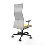 Piqueras y Crespo Chaise de Bureau Albacete, Crème et Blanc